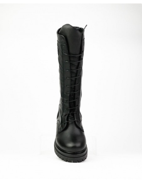 Botas Altas Coronel Tapiocca Mujer Negro C1131-11