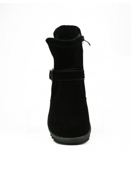 Botines planos Coronel Tapiocca Mujer Negro C1075-1
