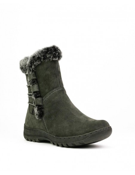 Botines Planos Coronel Tapiocca Mujer Gris C1056-9