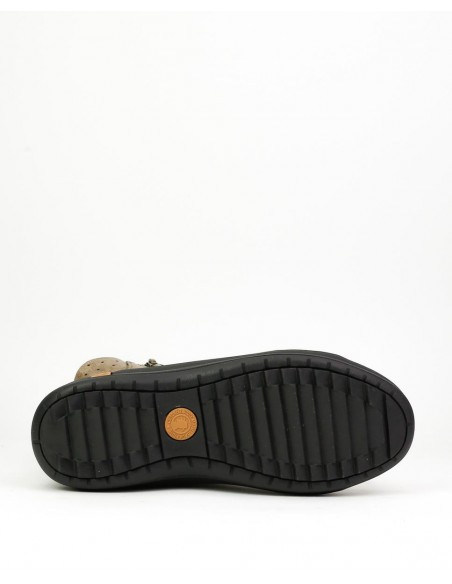 Botines Planos Coronel Tapiocca Mujer Beige C1098-7