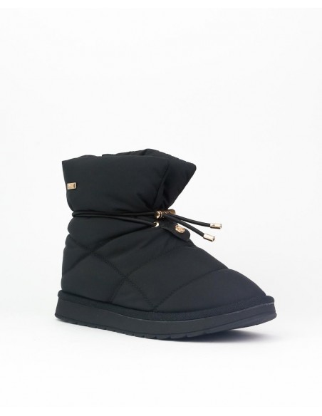 Botines Planos Coronel Tapiocca Mujer Negro T4611-1