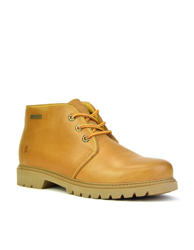Botines De Cordones Coronel Tapiocca Hombre Mostaza T528-16