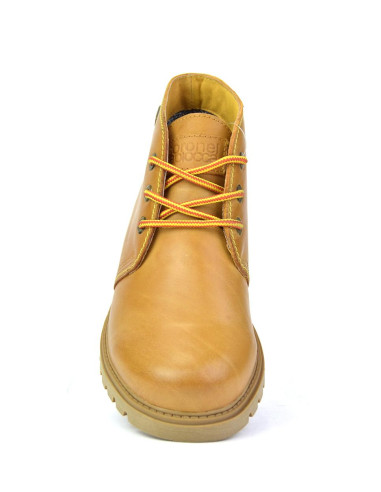 Botines De Cordones Coronel Tapiocca Hombre Mostaza T528-16