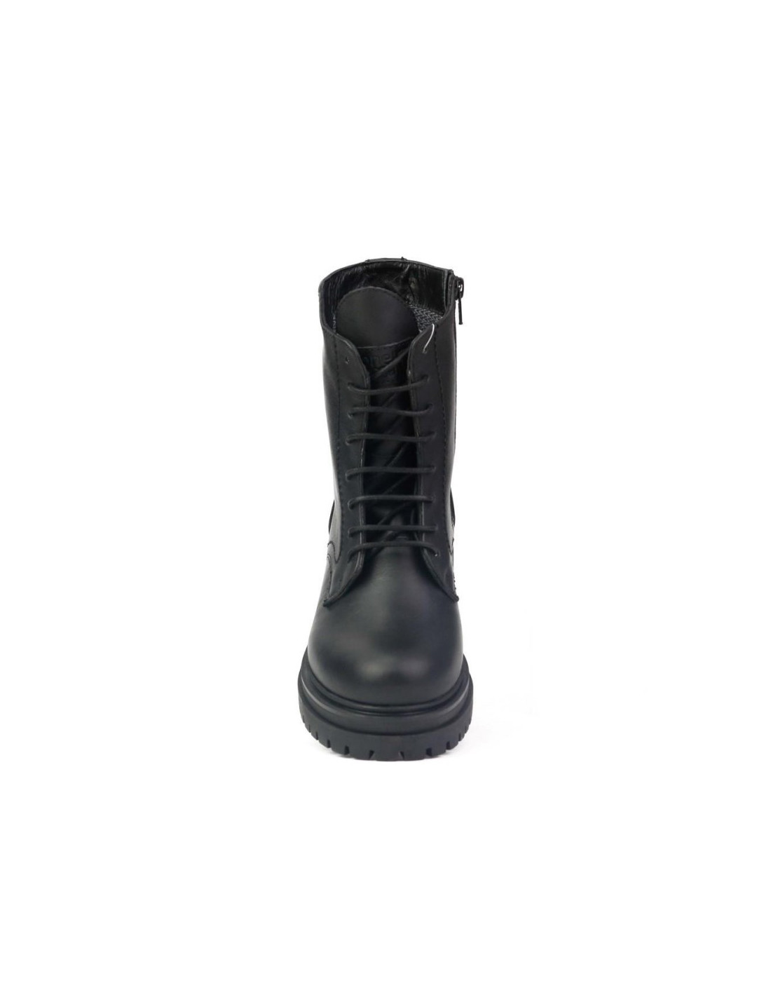 CORONEL TAPIOCCA BOTA MILITAR PIEL WATERPROOF MUJER C1235-11/ C1291-11  NEGRO COTA009