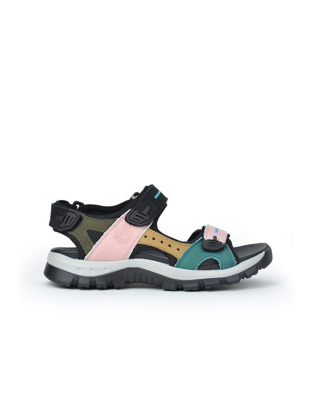 Coronel Tapiocca Sandali 630 Uomo, Colore Kaki, Fodera In Pelle E Suola Gomma - 6