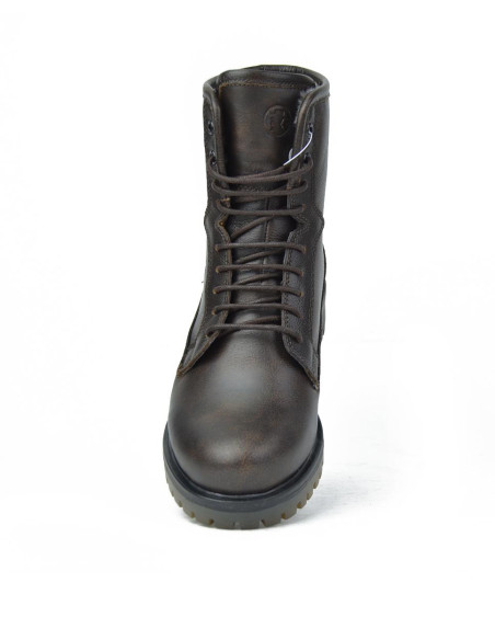 Botines Cordones Coronel Tapiocca Mujer Marron C227-38