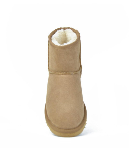 Botines Coronel Tapiocca Mujer Serraje Camel T909-3