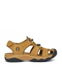Sandalias Con Vecro Coronel Tapiocca Hombre Mostaza T222-3