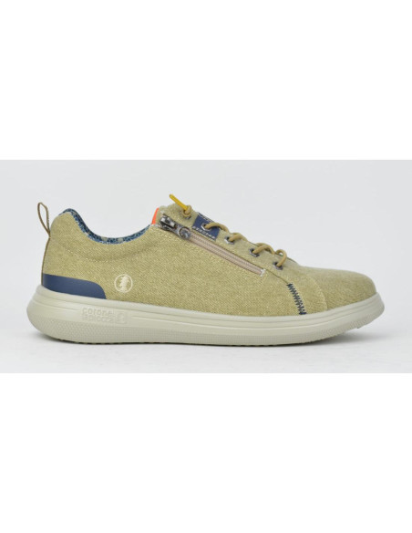 Zapatos Con Cordones Coronel Tapiocca Hombre Jeans Beige T204-7