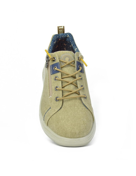 Zapatos Con Cordones Coronel Tapiocca Hombre Jeans Beige T204-7