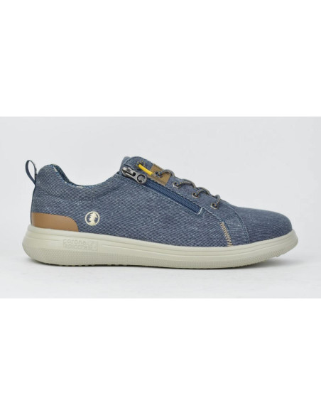 Zapatos Con Cordones Coronel Tapiocca Hombre Jeans Azul T204-4