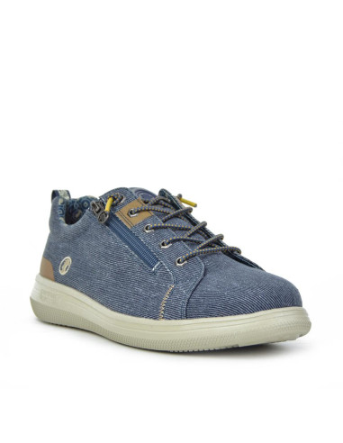 Zapatos Con Cordones Coronel Tapiocca Hombre Jeans Azul T204-4