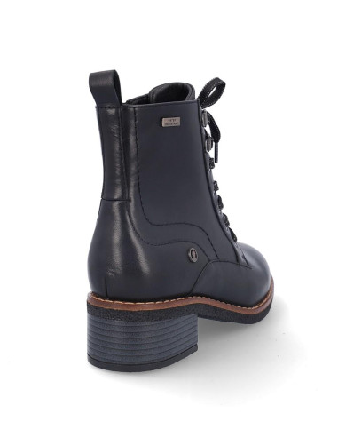 Botienes Cordones Coronel Tapiocca Mujer Negro T731-11