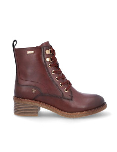 Botines Cordones Coronel Tapiocca Mujer Burdeos T731-5
