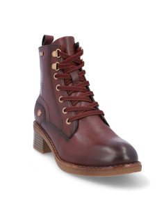 Botines Cordones Coronel Tapiocca Mujer Burdeos T731-5 2