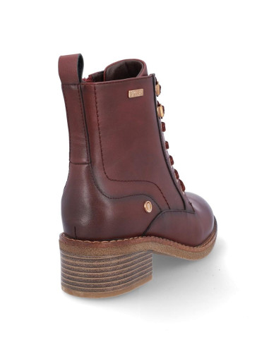 Botines Cordones Coronel Tapiocca Mujer Burdeos T731-5
