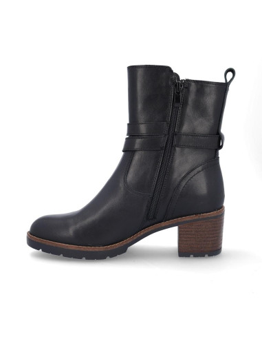 Botines Coronel Tapiocca Mujer Negro T732-11
