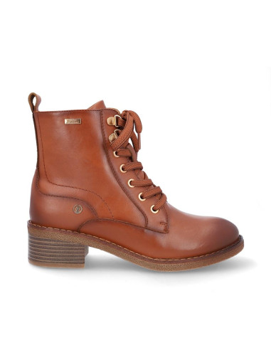 Botines Cordones Coronel Tapiocca Mujer Camel T731-33