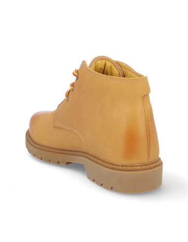 Botines Cordones Coronel Tapiocca Hombre Mostaza T778-15
