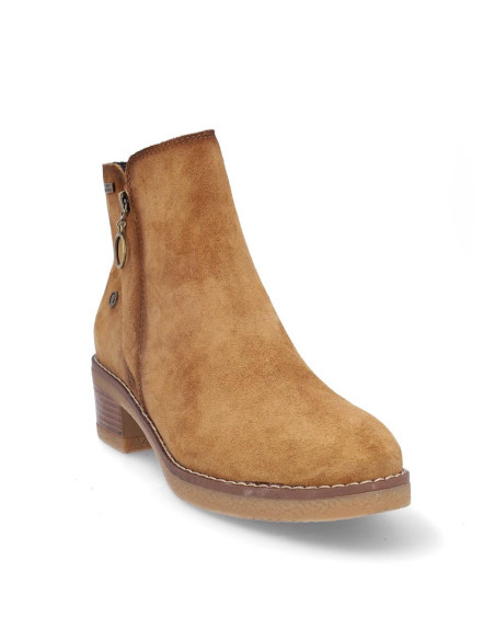 Botines Cremallera Coronel Tapiocca Mujer Havana T730-3 Botines Cremallera Coronel Tapiocca Mujer Havana T730-3