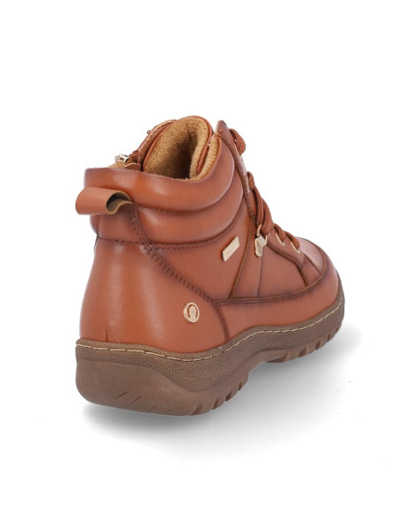 Botines Cordones Coronel Tapiocca Mujer Camel T12-23