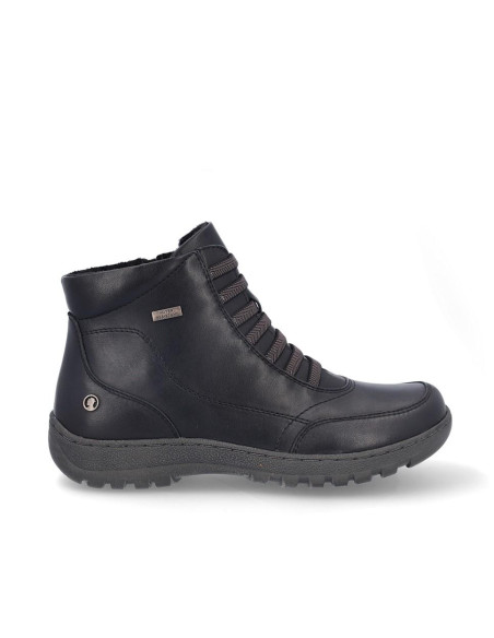 Botines Cordones Coronel Tapiocca Mujer Negro T714-11 Botines Cordones Coronel Tapiocca Mujer Negro T714-11