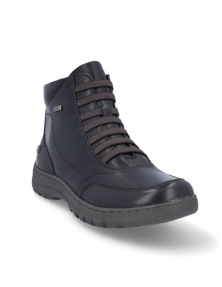 Botines Cordones Coronel Tapiocca Mujer Negro T714-11 Botines Cordones Coronel Tapiocca Mujer Negro T714-11