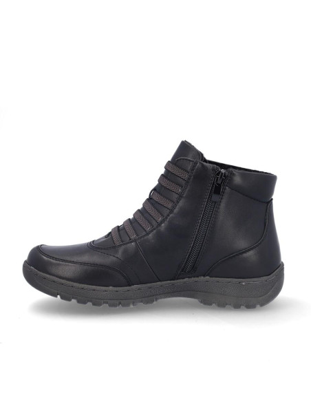 Botines Cordones Coronel Tapiocca Mujer Negro T714-11 Botines Cordones Coronel Tapiocca Mujer Negro T714-11