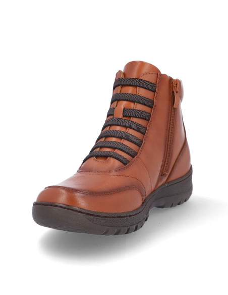 Botines Cordones Coronel Tapiocca Mujer Camel T714-23 Botines Cordones Coronel Tapiocca Mujer Camel T714-23