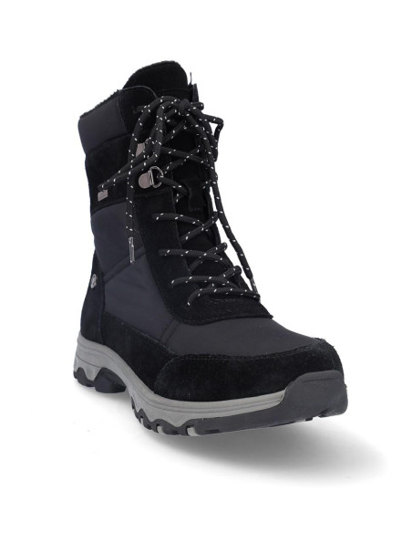 Botines Cordones Coronel Tapiocca Mujer Negro T721-1 Botines Cordones Coronel Tapiocca Mujer Negro T721-1
