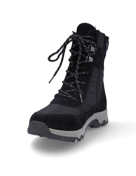 Botines Cordones Coronel Tapiocca Mujer Negro T721-1 Botines Cordones Coronel Tapiocca Mujer Negro T721-1