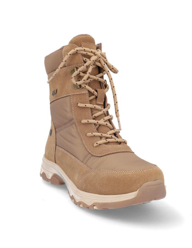 Botines Cordones Coronel Tapiocca Mujer Taupe T721-7