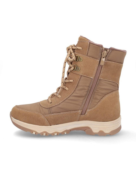 Botines Cordones Coronel Tapiocca Mujer Taupe T721-7 Botines Cordones Coronel Tapiocca Mujer Taupe T721-7