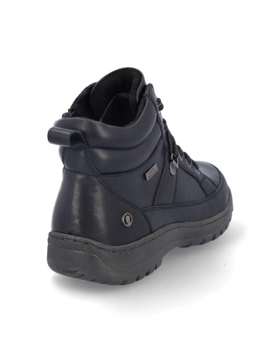 Botines Cordones Coronel Tapiocca Mujer Negro T712-11
