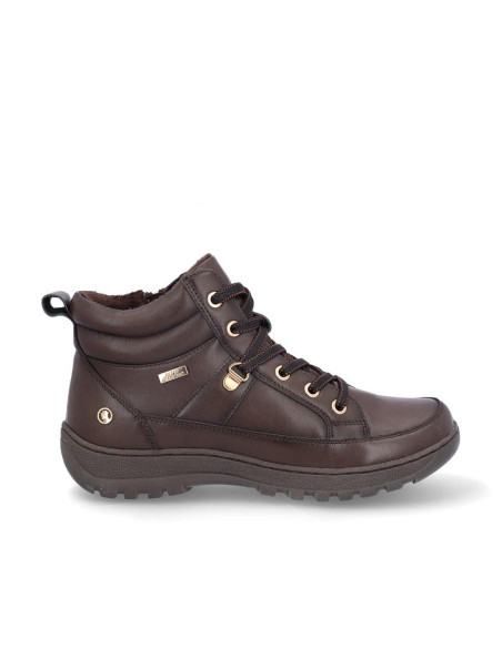 Botines Cordones  Coronel Tapiocca Mujer Marron T12-18