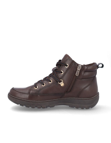 Botines Cordones  Coronel Tapiocca Mujer Marron T12-18