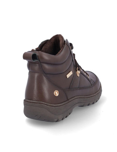 Botines Cordones  Coronel Tapiocca Mujer Marron T12-18