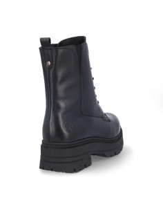 Botas Cordones Coronel Tapiocca Mujer Negro C356-11 2