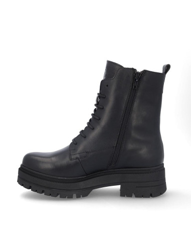 Botas Cordones Coronel Tapiocca Mujer Negro C356-11