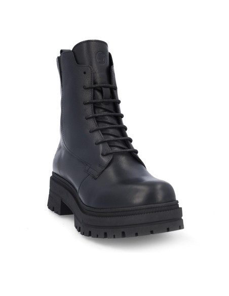 Botas Cordones Coronel Tapiocca Mujer Negro C356-11 Botas Cordones Coronel Tapiocca Mujer Negro C356-11