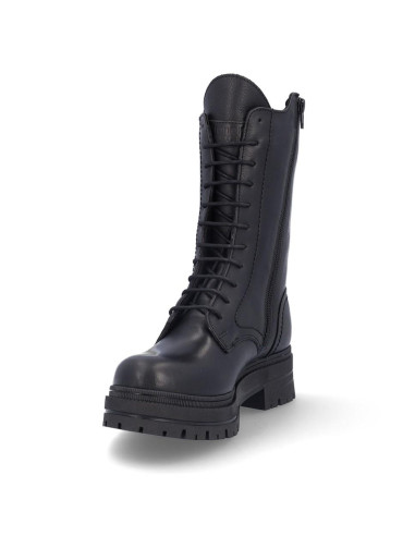 Botas Cordones Coronel Tapiocca Negro Mujer C357-11
