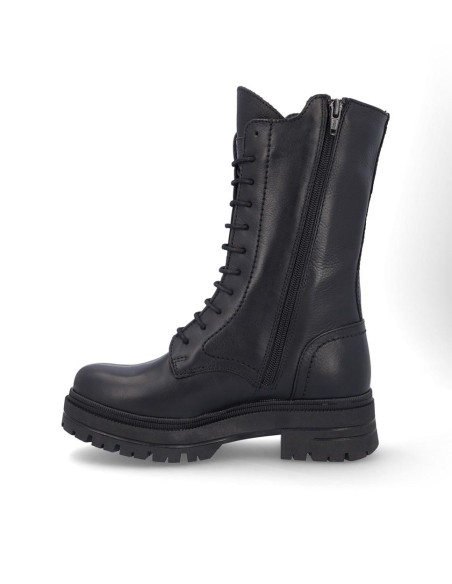 Botas Cordones Coronel Tapiocca Negro Mujer C357-11 Botas Cordones Coronel Tapiocca Negro Mujer C357-11