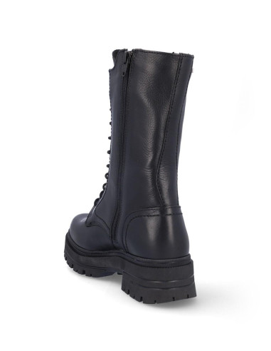 Botas Cordones Coronel Tapiocca Negro Mujer C357-11