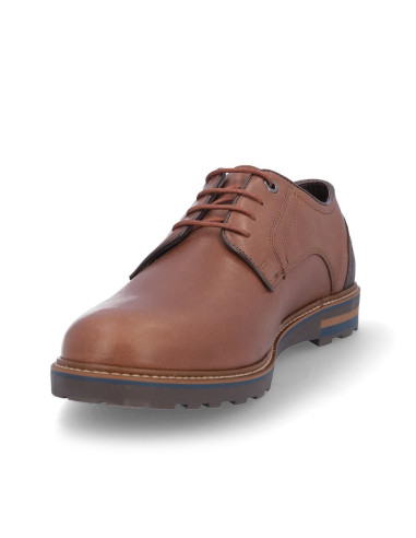 Zapato Cordones Coronel Tapiocca Hombre Cedar Marron C323-17
