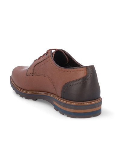 Zapato Cordones Coronel Tapiocca Hombre Cedar Marron C323-17