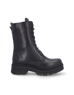 Botas Cordones Coronel Tapiocca Mujer Negro C352-11