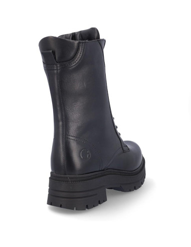 Botas Cordones Coronel Tapiocca Mujer Negro C352-11