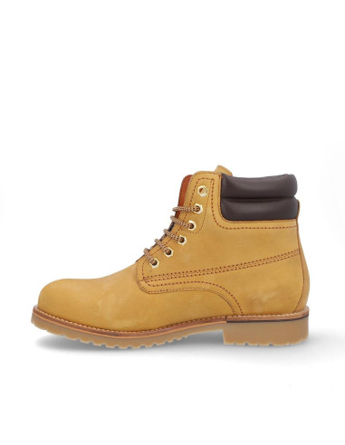 Botines Cordones Coronel Tapiocca Hombre Mostaza C317-26