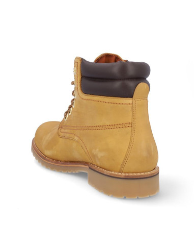 Botines Cordones Coronel Tapiocca Hombre Mostaza C317-26