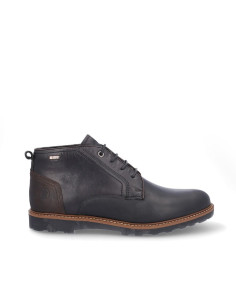 Botines Cordones Coronel Tapiocca Hombre Negro Marron C320-11